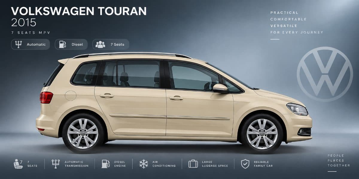 Volkswagen Touran 2015 – rental in Sarajevo