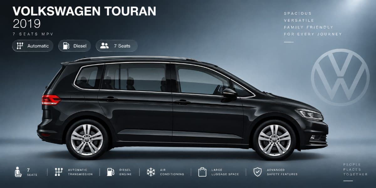 Volkswagen Touran 2019 – rental in Sarajevo